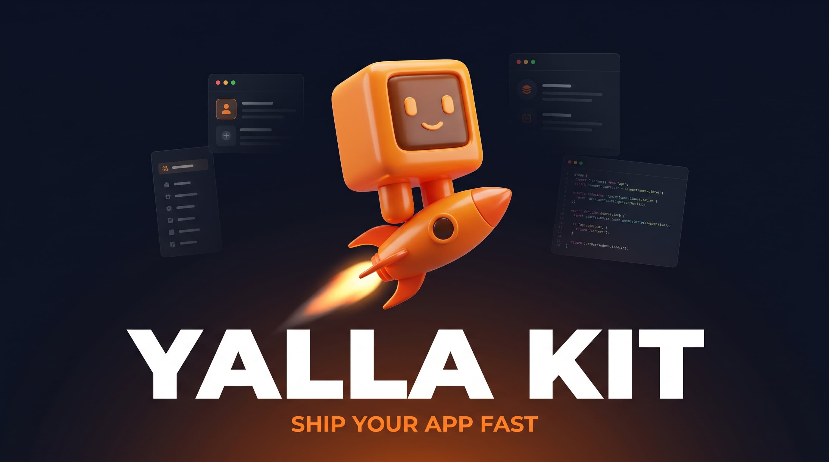 Yalla Kit: أطلق تطبيقك بسرعة